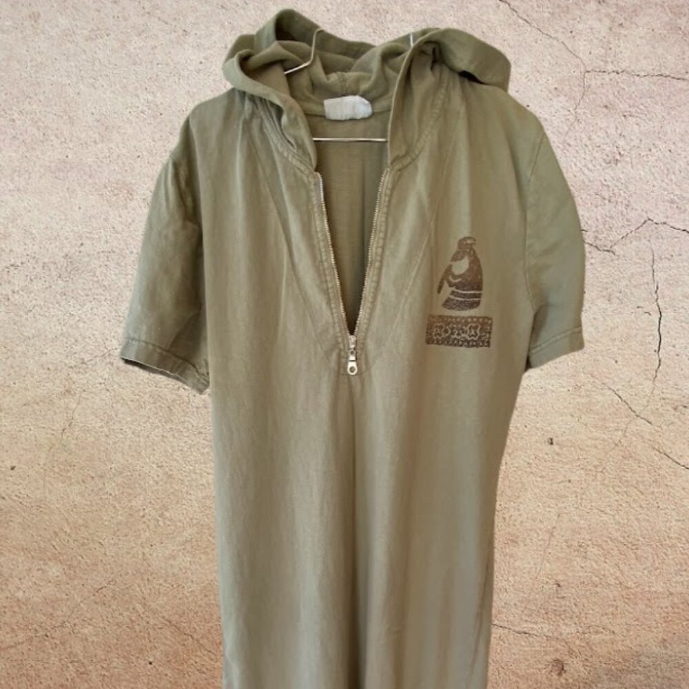 Nina Piccalino Hooded Maxi Dress